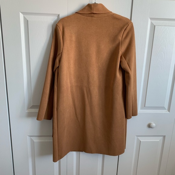 Zara Khaki/Brown Light Coat - Picture 3 of 3